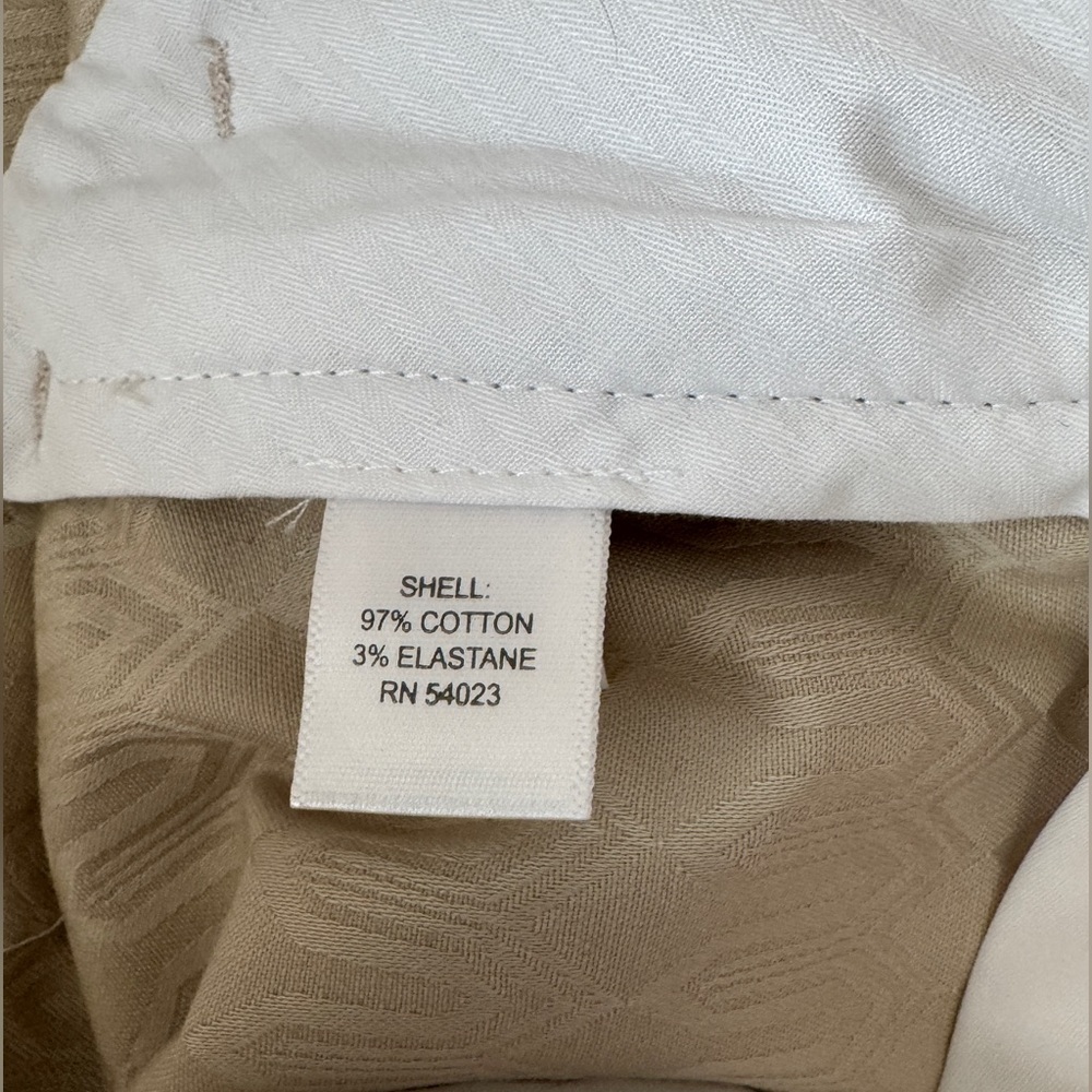 Banana Republic textured beige hampton pant trousers, size 4 - Picture 9 of 9
